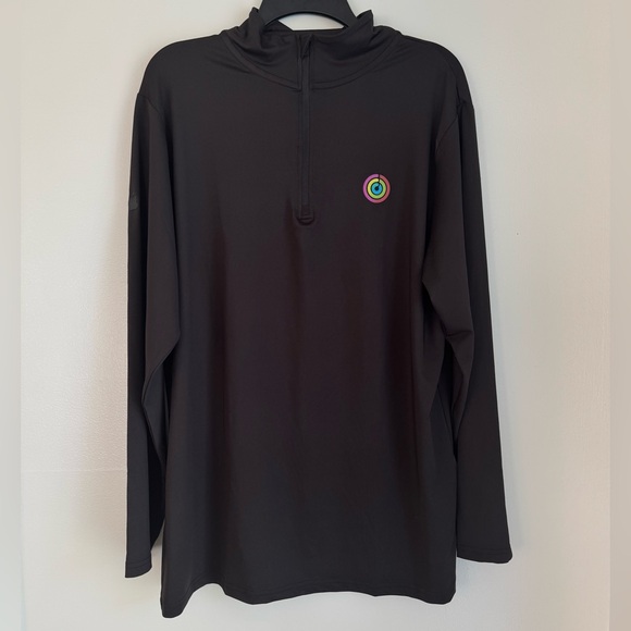NWT Apple close your rings challenge Black Long Sleeve Shirt - Picture 1 of 4